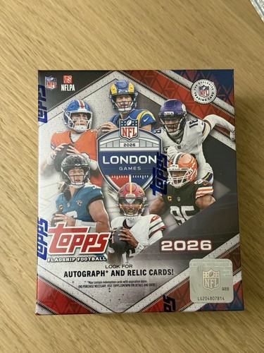 Topps nfl london - mega, box